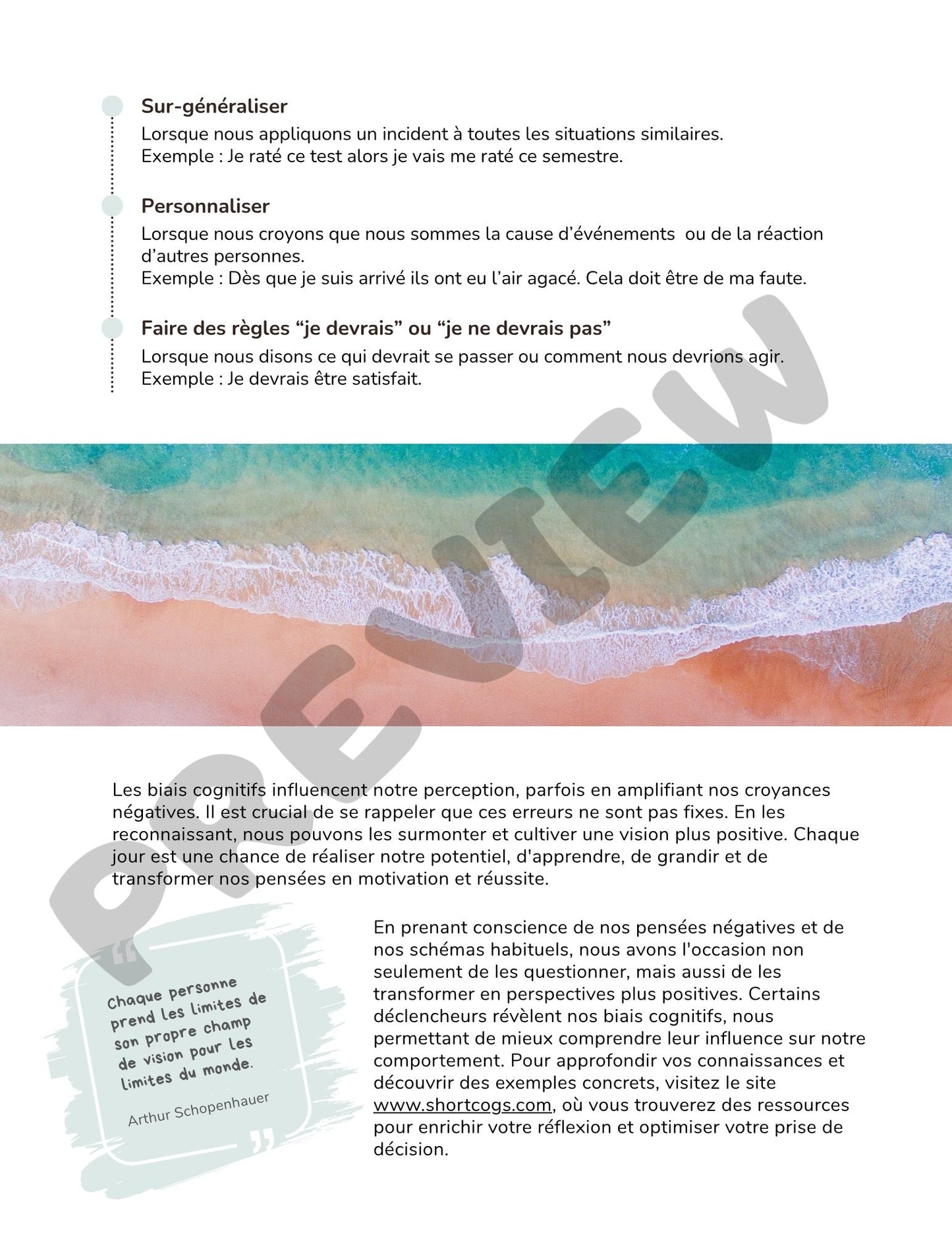 Guide Digital : Dépasser vos Croyances Limitantes & Manifestation (Version Française)