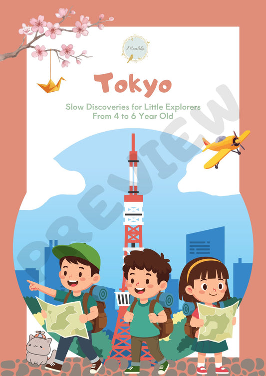 Tokyo Guide for Kids (Ages 4-6): Mindfulness, Stories & Cultural Discovery (PDF)