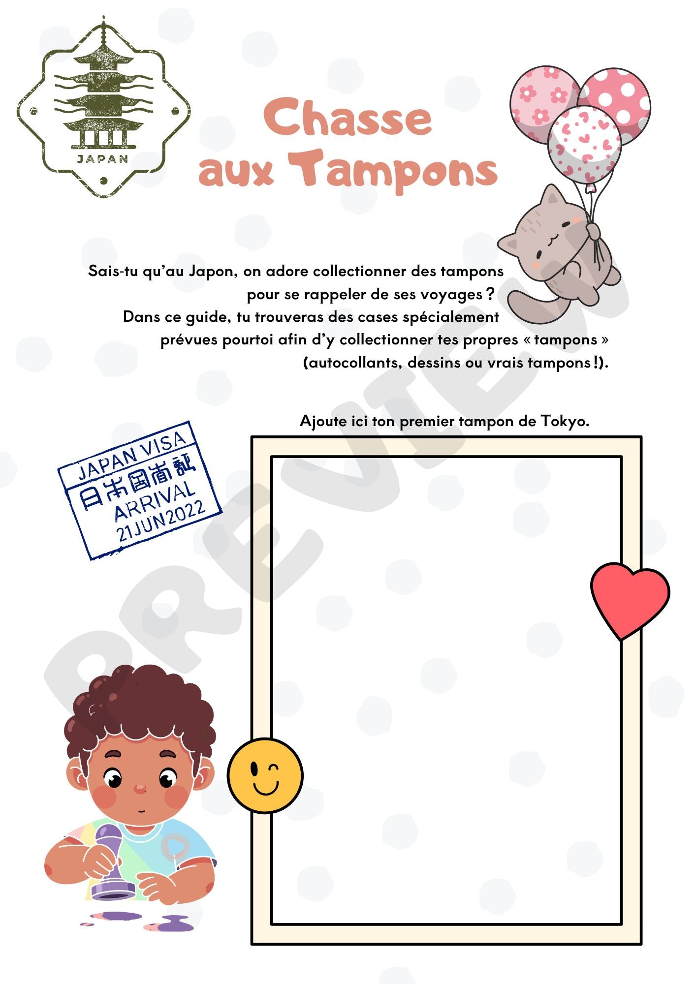 Guide de Tokyo pour Enfants (4-6 ans) : Éveil, Mindfulness & Découverte du Japon (PDF)