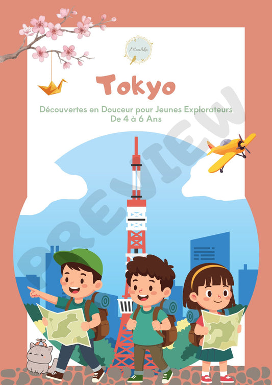Guide de Tokyo pour Enfants (4-6 ans) : Éveil, Mindfulness & Découverte du Japon (PDF)