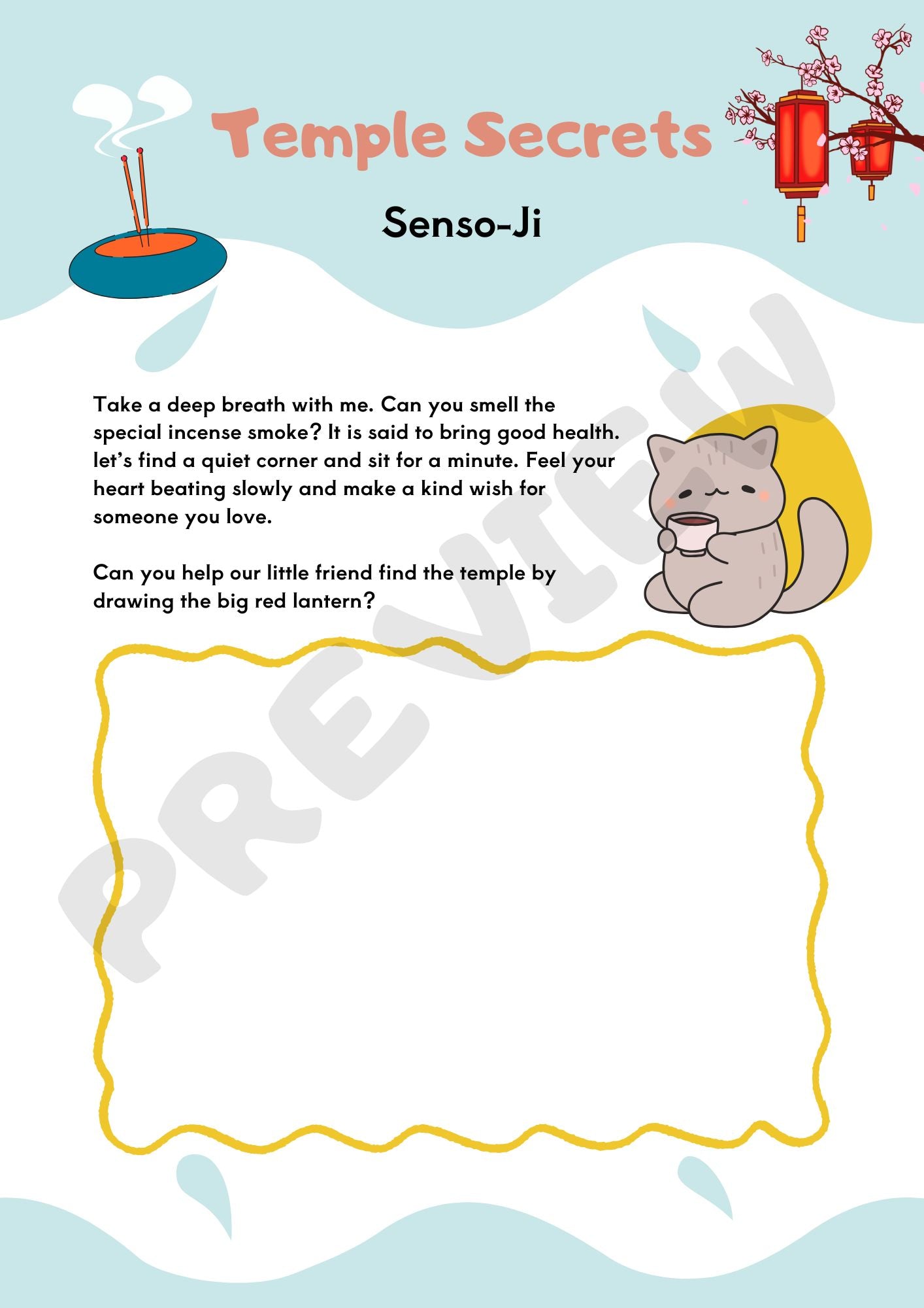 Tokyo Guide for Kids (Ages 4-6): Mindfulness, Stories & Cultural Discovery (PDF)