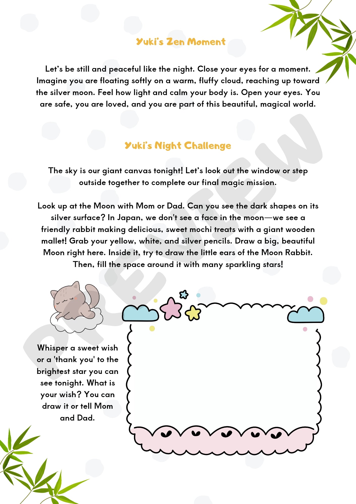 Yuki’s Magic Tales: Printable Japanese Folklore & Activity Guide for Little Explorers