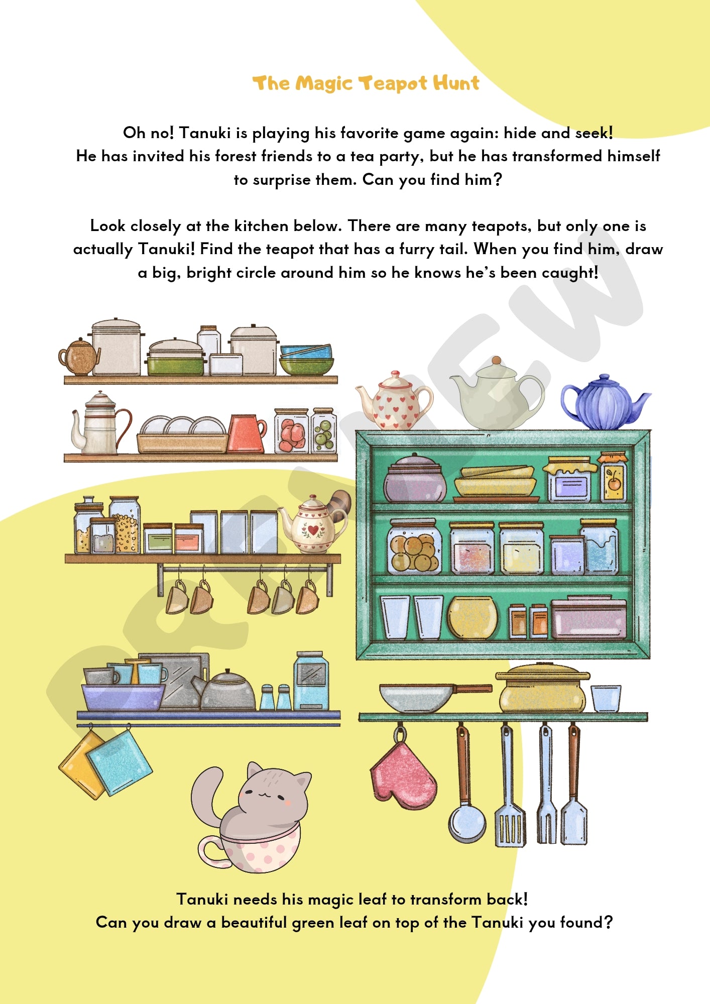 Yuki’s Magic Tales: Printable Japanese Folklore & Activity Guide for Little Explorers
