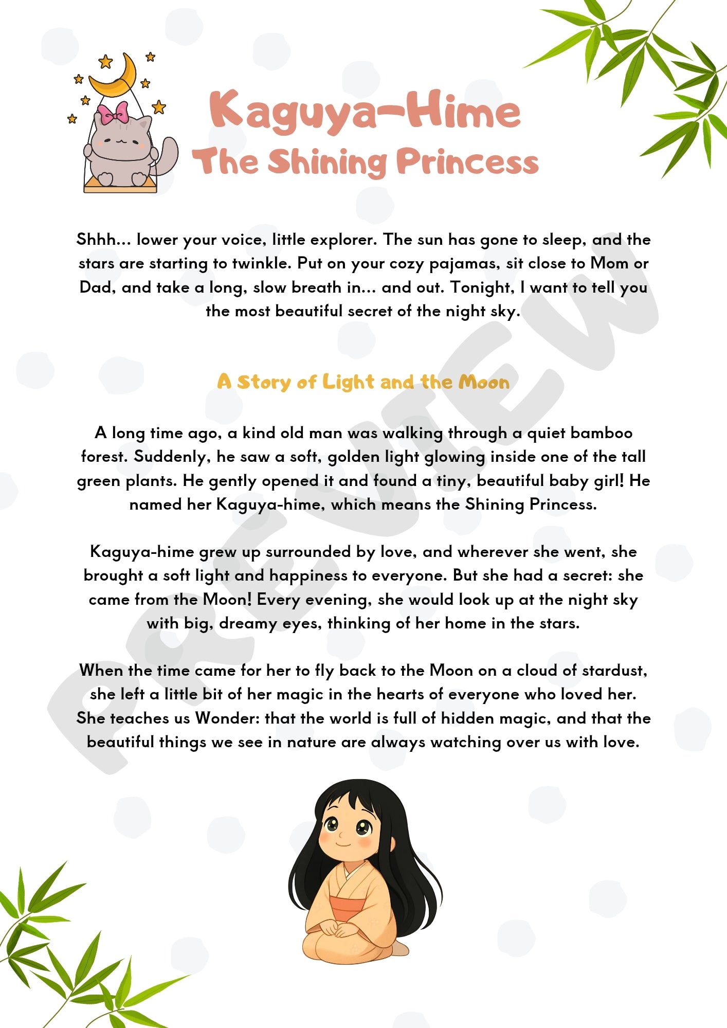 Yuki’s Magic Tales: Printable Japanese Folklore & Activity Guide for Little Explorers