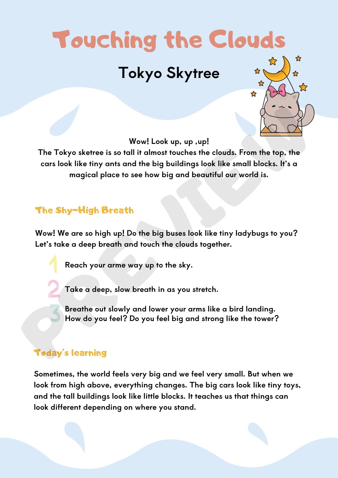 Tokyo Guide for Kids (Ages 4-6): Mindfulness, Stories & Cultural Discovery (PDF)