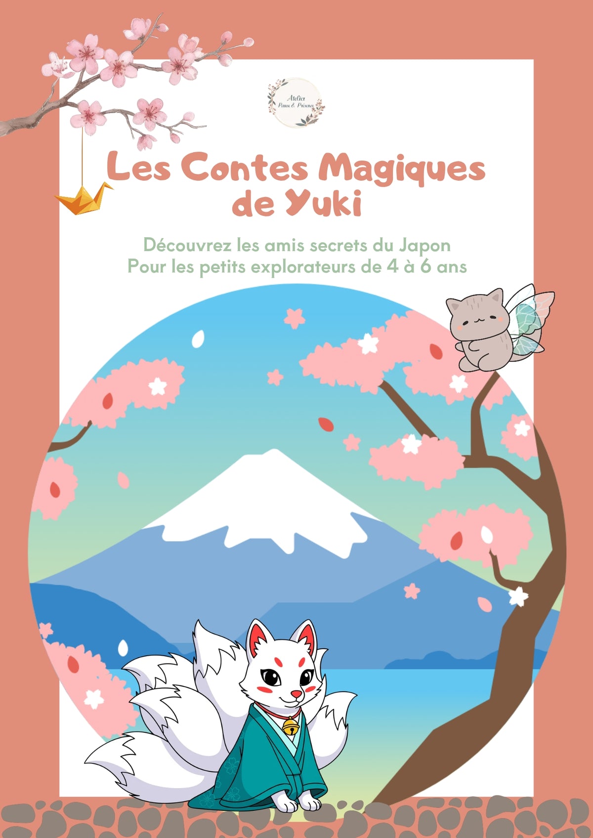 Les Contes Magiques de Yuki : Cahier d'activités sur le folklore japonais pour enfants (4-6 ans)
